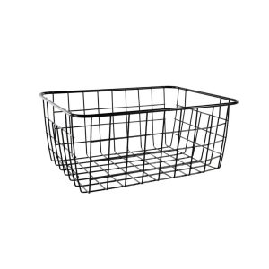 Draadmand Cas 20x15.5x8 cm Mat Zwart/Metaal