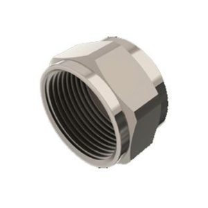 Gaswarteldop M24 Chroom