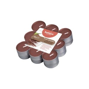 Bolsius True Scents Geurtheelichten Oud Wood 4 Branduren 18 Stuks