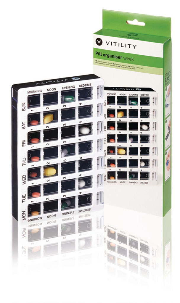 Vitility VIT-70610350 Pillendoosje – Week