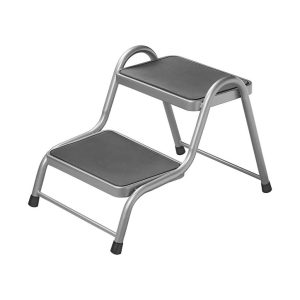 ProPlus Heavy Duty Opstapje 2 Treden voor Caravan/Camper Grijs