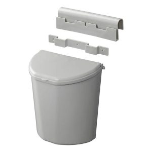 ProPlus Afvalbak met Deksel 10L voor Camper/Caravan Grijs