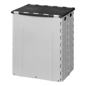 ProPlus Opvouwbare Afvalbak 30L voor Caravan-Camper Grijs/Zwart