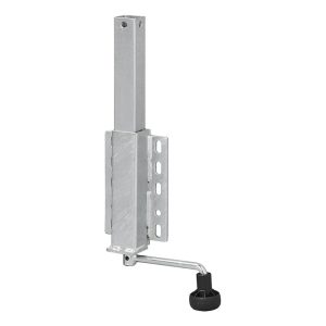 ProPlus Kielsteun Verstelbaar voor Boottrailer 4x4 cm Uitdraaibaar 385-535 mm 200 kg