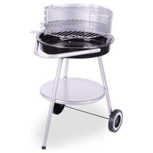 BBQ Barbecue 47x77 cm Zwart/RVS