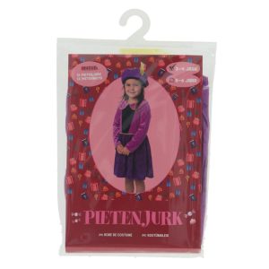 Pietenjurk Paars met Sterren 3-4 Jaar