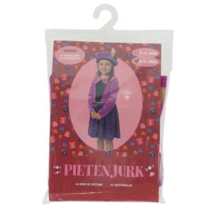 Pietenjurk Paars met Sterren 5-6 Jaar