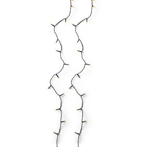 Lumineo LED Snoer 180 LED's 1350 cm Soft Gold Zwart