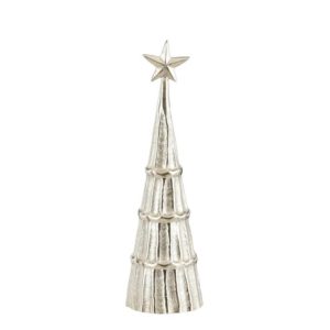 Kerstdecoratie Boom 36x11 cm Zilver