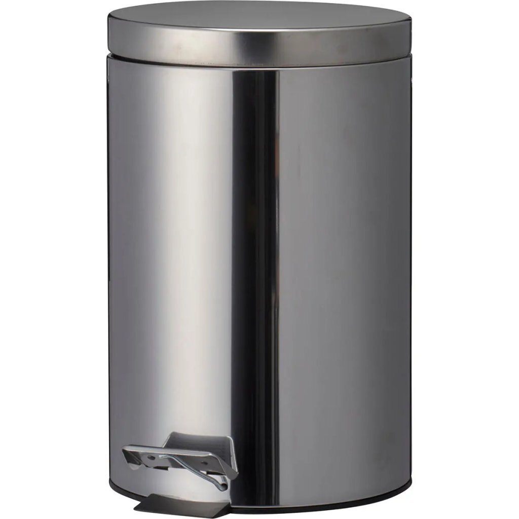 Excellent Houseware Pedaalemmer 12L RVS