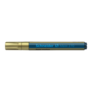 Schneider Lakmarker Maxx 270 1-3mm Goud 10 Stuks