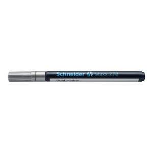 Schneider Lakmarker Maxx 278 0,8mm Zilver 10 Stuks