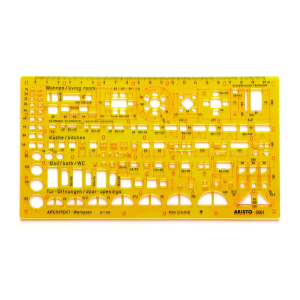 Aristo AR-5061 Architect-combisjabloon 1 : 100