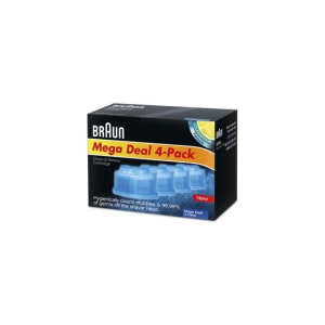 Braun CCR4 Clean & Renew Refill Cartridge 4 Stuks