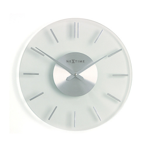 NeXtime NE-2632 Wandklok Dia. 31 Cm, Glas, Stripe
