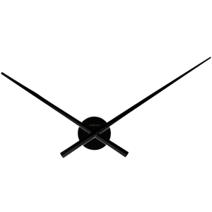 NeXtime NE-3118ZW Wandklok Dia. 70 Cm, Zwart, 'Hands'