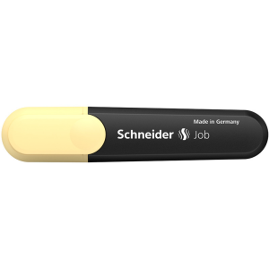 Schneider S-1525 Tekstmarker Job Pastel Kleur Vanille