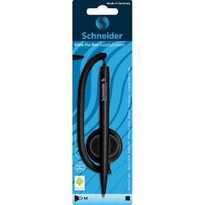 Schneider S-4121 Baliepen Klick-fix Zwart Op Blister