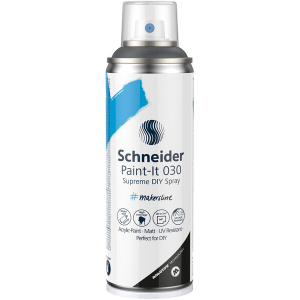 Schneider S-ML03050003 Supreme DIY Spray Paint-it 030 Donker Grijs 200ml