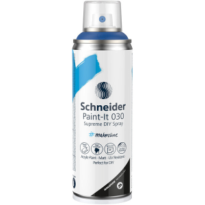 Schneider S-ML03050025 Supreme DIY Spray Paint-it 030 Blauw 200ml