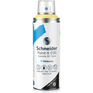 Schneider S-ML03050062 Supreme DIY Spray Paint-it 030 Licht Geel 200ml