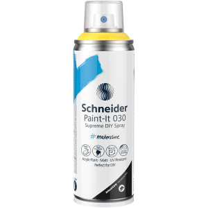 Schneider S-ML03050063 Supreme DIY Spray Paint-it 030 Geel 200ml