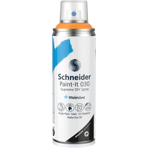 Schneider S-ML03050108 Supreme DIY Spray Paint-it 030 Licht Oranje 200ml