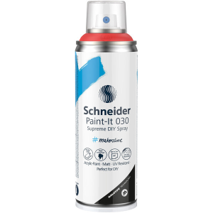 Schneider S-ML03050124 Supreme DIY Spray Paint-it 030 Rood 200ml